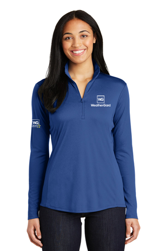 Sport-Tek Ladies PosiCharge Competitor 1/4-Zip Pullover image thumbnail