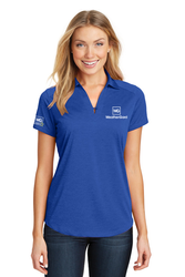 Image of Port Authority Ladies Digi Heather Performance Polo