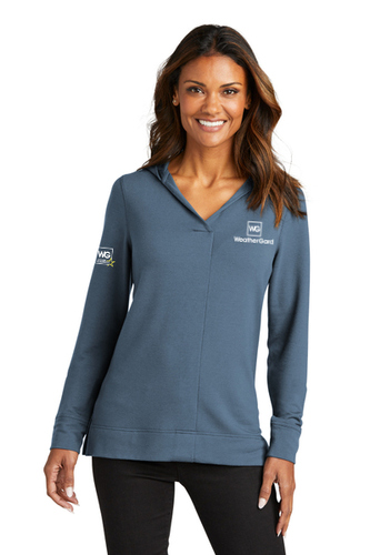Port Authority Ladies Microterry Pullover Hoodie image thumbnail