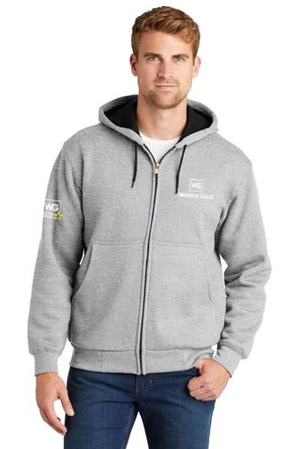 CornerStone - Heavyweight Full-Zip Hooded Sweatshirt with Thermal Lining image thumbnail
