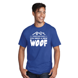 Image of Woof Shirt | Port & Company - Core Cotton Tee