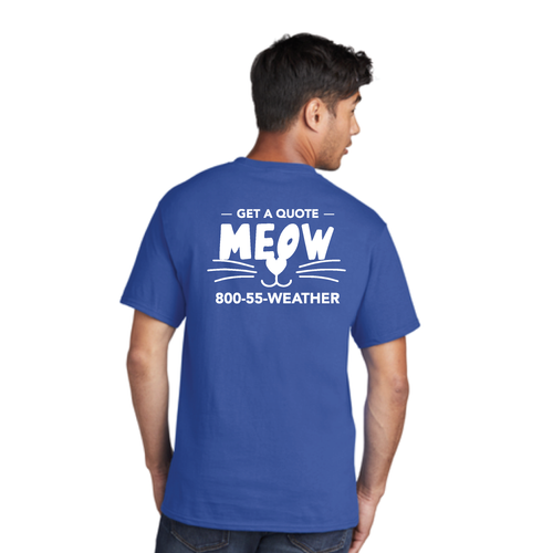 Woof Shirt | Port & Company - Core Cotton Tee image thumbnail