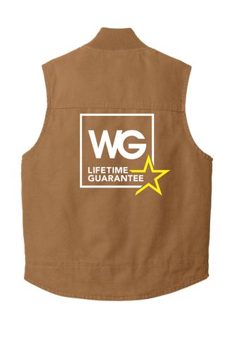 CornerStone Washed Duck Cloth Vest image thumbnail