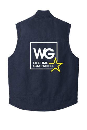CornerStone Washed Duck Cloth Vest image thumbnail