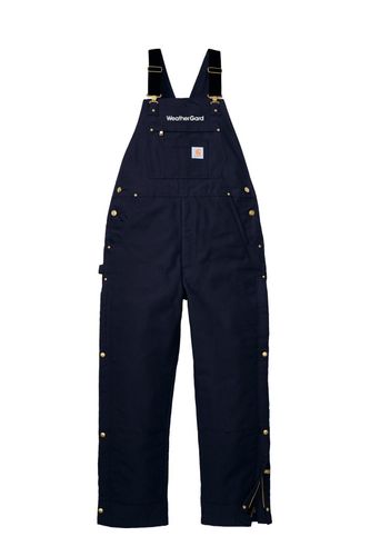 Carhartt Tall Firm Duck Insulated Bib Overalls image thumbnail