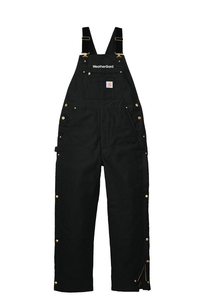 Carhartt Firm Duck Insulated Bib Overalls primary image