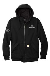 Image of Carhartt Midweight Thermal-Lined Full-Zip Sweatshirt