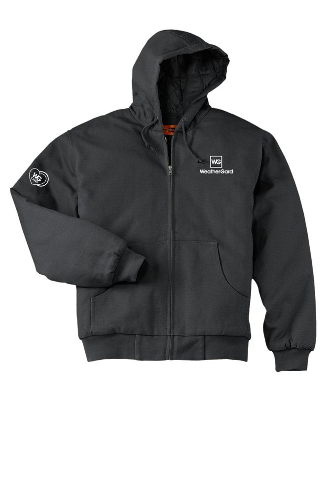 CornerStone - Duck Cloth Hooded Work Jacket. primary image