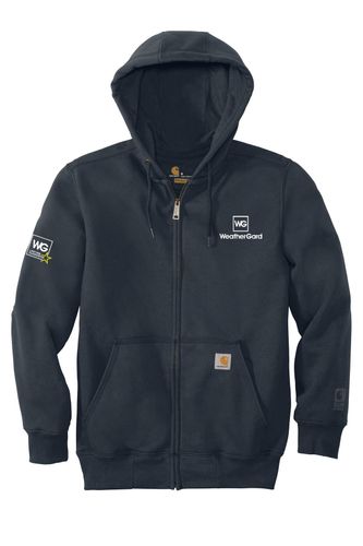 Carhartt Rain Defender Paxton Heavyweight Hooded Zip-Front Sweatshirt image thumbnail