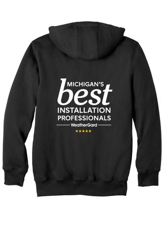 Carhartt Rain Defender Paxton Heavyweight Hooded Zip-Front Sweatshirt image thumbnail
