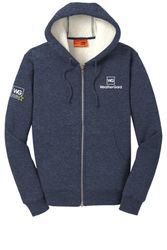 Image of CornerStone Heavyweight Sherpa-Lined Hooded Fleece Jacket