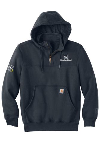 Carhartt Rain Defender Paxton Heavyweight Hooded Zip Mock Sweatshirt image thumbnail