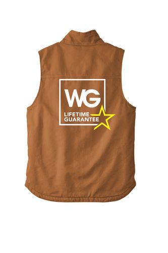 Carhartt Sherpa-Lined Mock Neck Vest image thumbnail