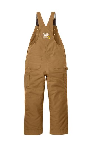 Carhartt Tall Firm Duck Insulated Bib Overalls image thumbnail