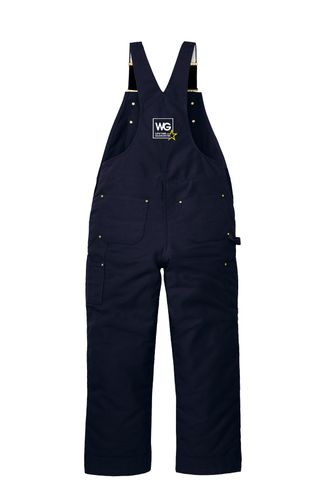Carhartt Tall Firm Duck Insulated Bib Overalls image thumbnail