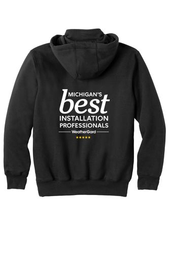 Carhartt Rain Defender Paxton Heavyweight Hooded Zip Mock Sweatshirt image thumbnail