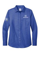 Image of Brooks Brothers Women's Wrinkle-Free Stretch Nailhead Shirt