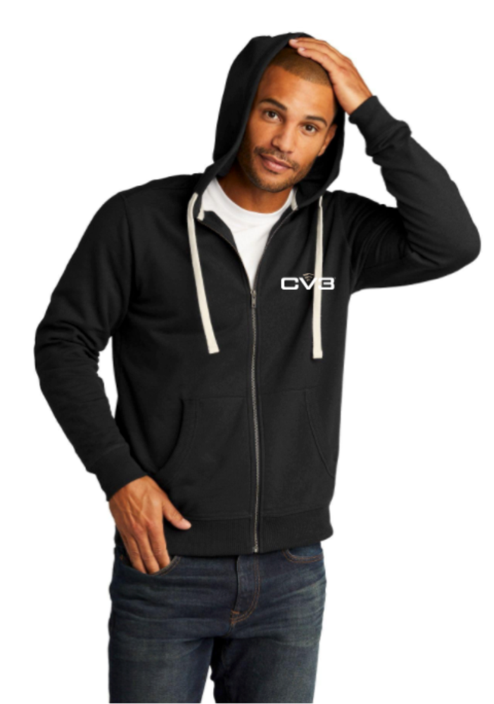 Unisex District Re-Fleece Full-Zip Hoodie primary image