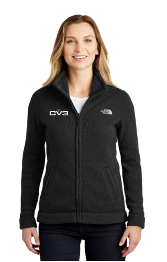 The North Face Ladies Sweater Fleece Jacket. NF0A3LH8 primary image