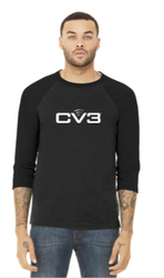 Image of BELLA+CANVAS Unisex 3/4-Sleeve Baseball Tee. BC3200