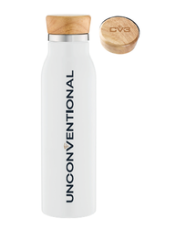 Image of UNCONVENTIONAL Stainless Steel Tumbler with Wood Lid - 20 oz