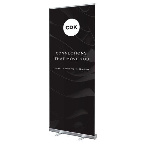 Standard Retractable Banner 33" x 81" image thumbnail