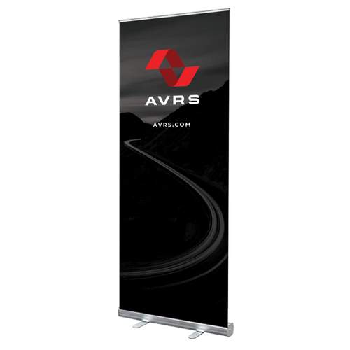 Standard Retractable Banner 33" x 81" image thumbnail