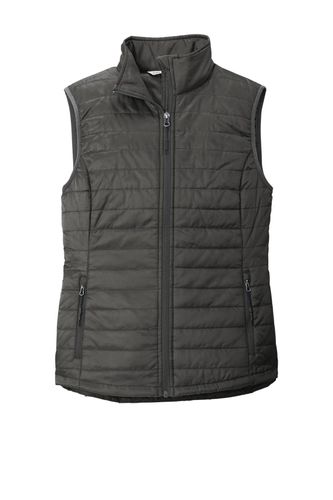 Ladies Packable Puffy Vest  image thumbnail