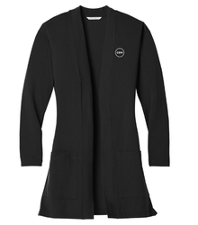 Image of Ladies Long Pocket Cardigan
