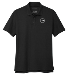 Image of Cotton Blend Pique Polo