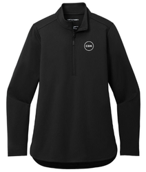 Image of Ladies Double Knit 1/4-Zip