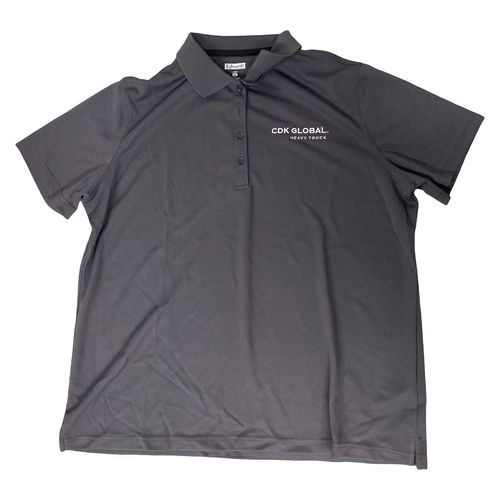 Womens Heavy Truck Polo - Grey image thumbnail