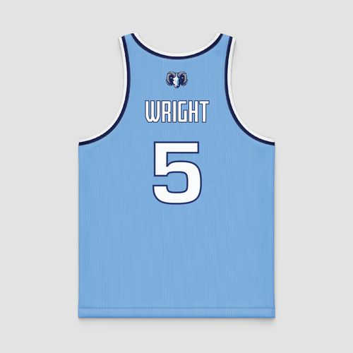 Men's Basketball Keaney Blue Jersey image thumbnail