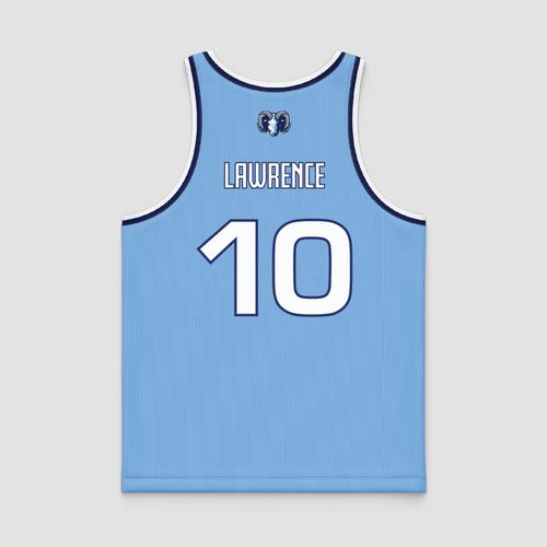 Men's Basketball Keaney Blue Jersey image thumbnail