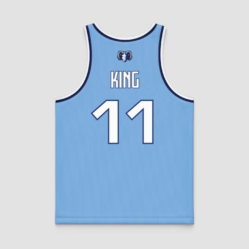 Men's Basketball Keaney Blue Jersey image thumbnail