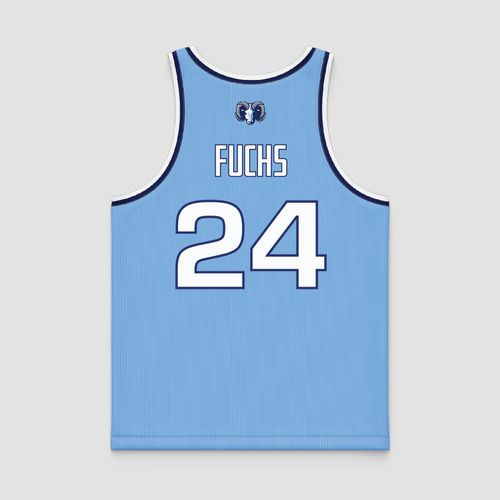 Men's Basketball Keaney Blue Jersey image thumbnail