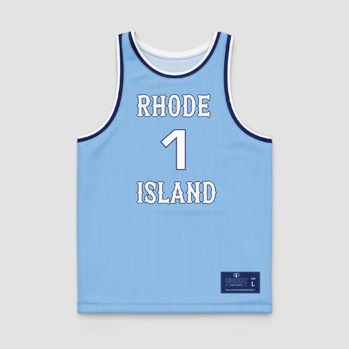 Men's Basketball Keaney Blue Jersey image thumbnail