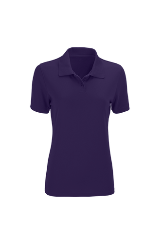 Women's Vansport Omega Solid Mesh Tech Polo image thumbnail