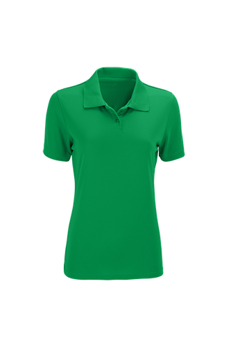 Women's Vansport Omega Solid Mesh Tech Polo image thumbnail