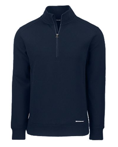 Cutter & Buck Roam Eco Recycled Quarter Zip Mens Pullover image thumbnail