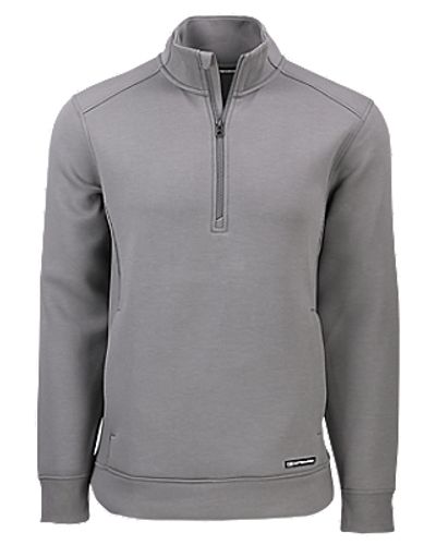 Cutter & Buck Roam Eco Recycled Quarter Zip Mens Pullover image thumbnail