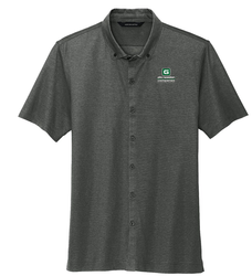 Image of Mercer+Mettle® Stretch Pique Full-Button Polo