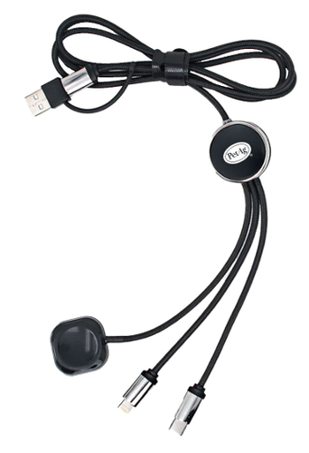 LED Multi-Cable Featuring Apple Watch Charging Dock image thumbnail