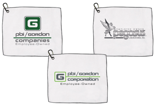 Waffle Golf Towel 15" x 18" image thumbnail