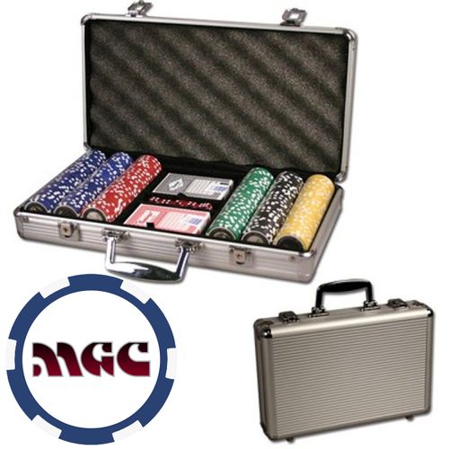 Poker Chip Set with Aluminum Case image thumbnail