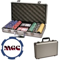 Image of Poker Chip Set with Aluminum Case