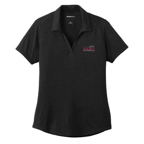 Ladies Sport Tek Tri Blend Wicking Polo image thumbnail