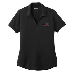 Image of Ladies Sport Tek Tri Blend Wicking Polo