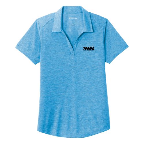 Ladies Sport Tek Tri Blend Wicking Polo image thumbnail
