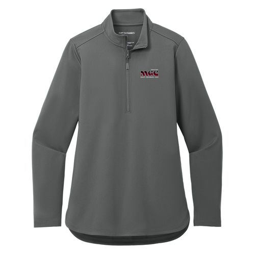 Ladies Port Authority C-Free Double Knit 1/4 Zip image thumbnail